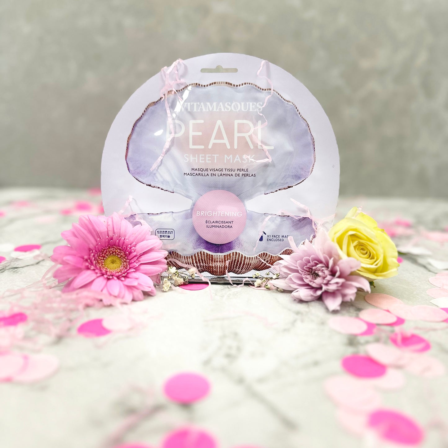 Pearl Sheet Face Mask Vitamasques